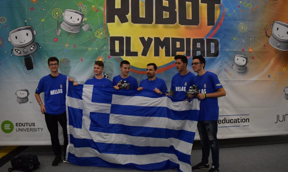 Greece stands out in the World Robot Olympiad 2019
