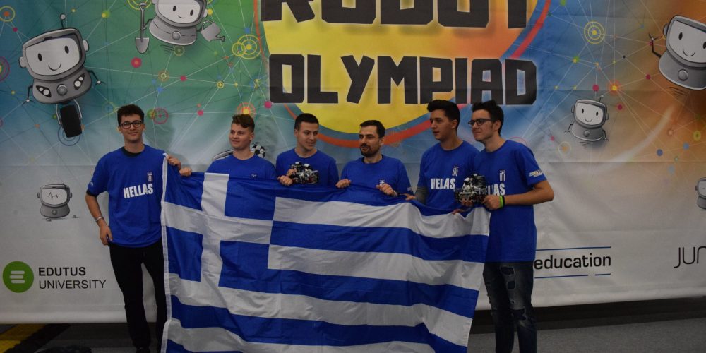 Greece stands out in the World Robot Olympiad 2019