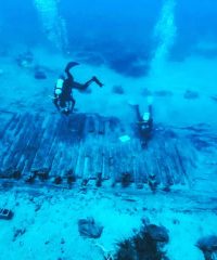 Ancient shipwreck of Avlemonas (Lord Elgin) Kythera