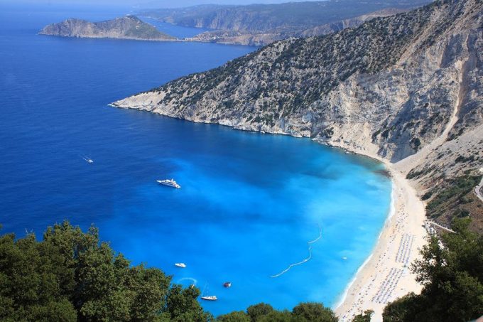 Myrtos beach Kefalonia