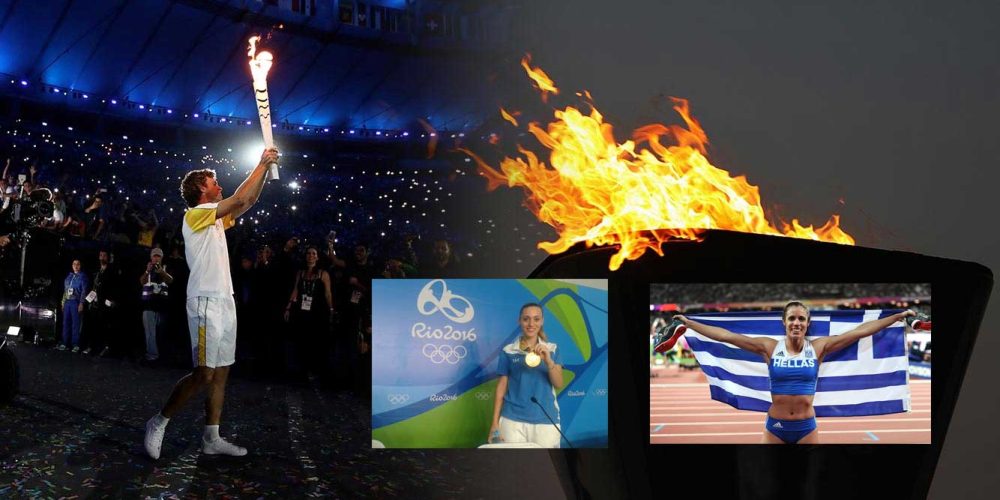 Κορακάκη και Στεφανίδη, οι Λαμπαδηδρόμοι για τους Ολυμπιακούς του Τόκυο