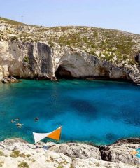 The Bay of Porto Roxa Zakynthos