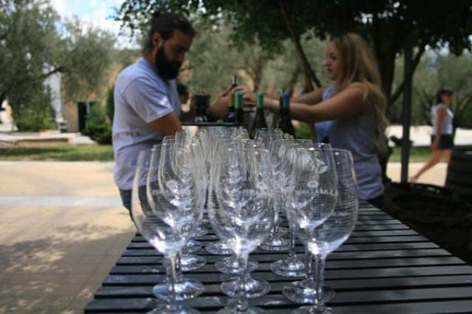 Wine tasting