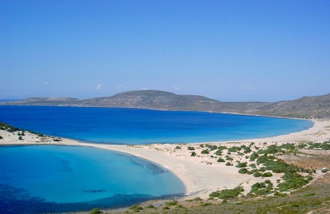 Παραλίες Σίμος και Σαρακήνικο, Ελαφόνησος