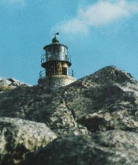 Lighthouse on Kandelioussa islet