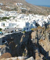 Hora Folegandros and the Castle