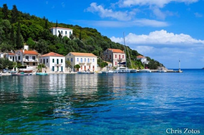 Kioni a small village of Ithaca