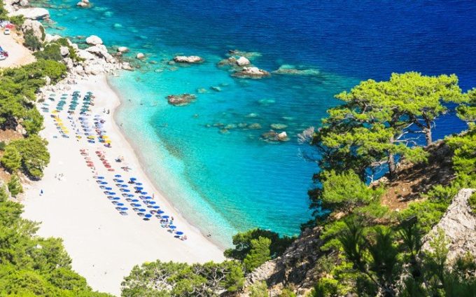 Apella Beach on Karpathos island