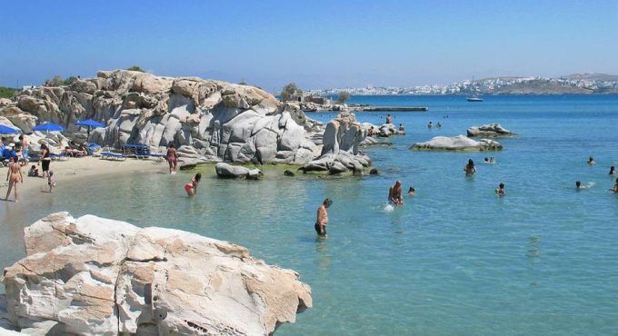 Kolimbithres Beach, Paros
