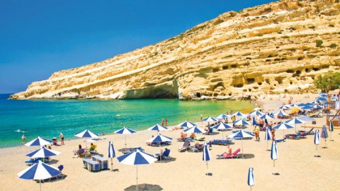 Παραλία Μάταλα, Ηράκλειο