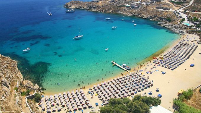 Παραλία Super Paradise, Μύκονος